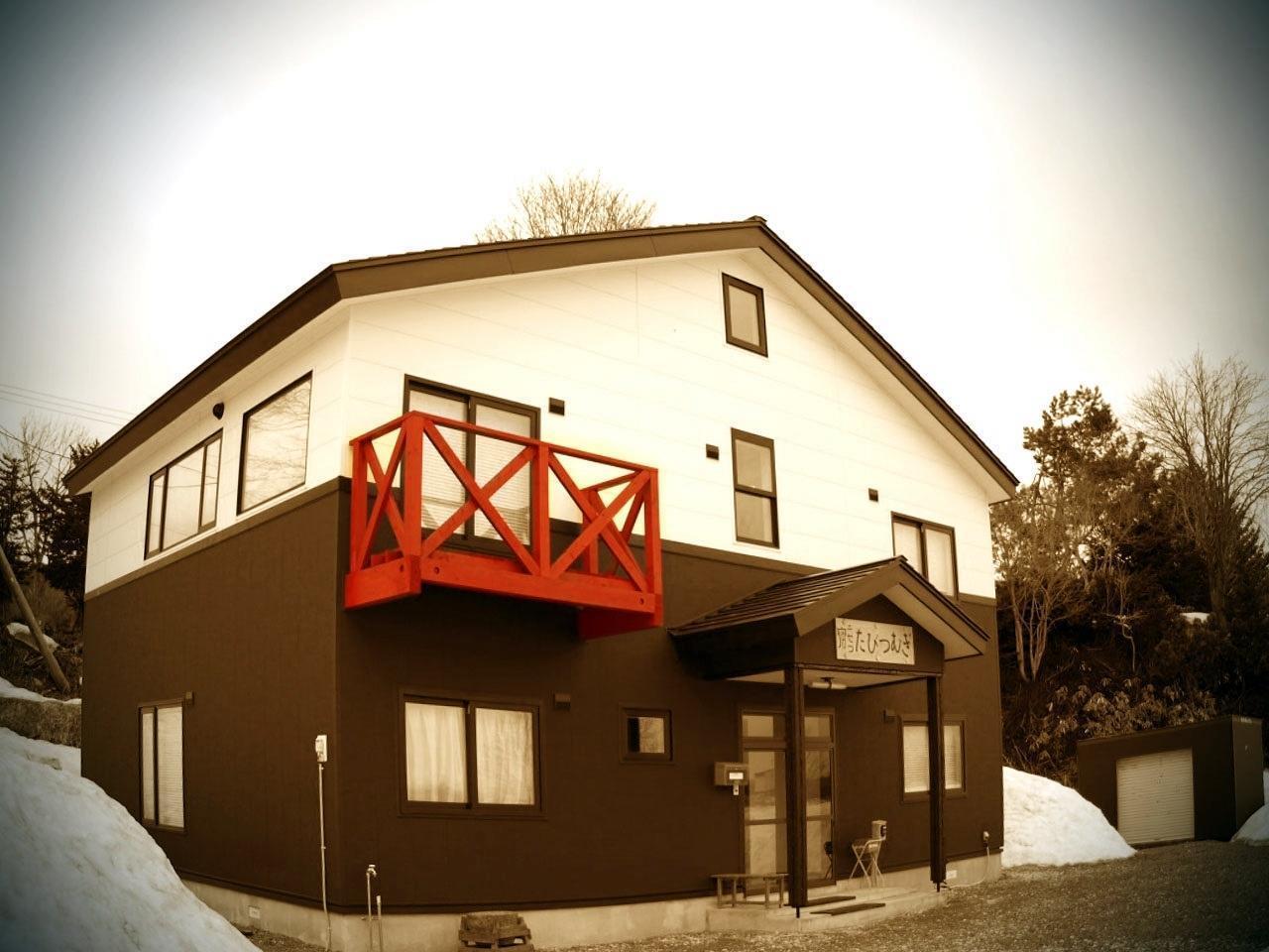 Hostel Niseko Tabi-Tsumugi Backpackers Kutčan Exteriér fotografie
